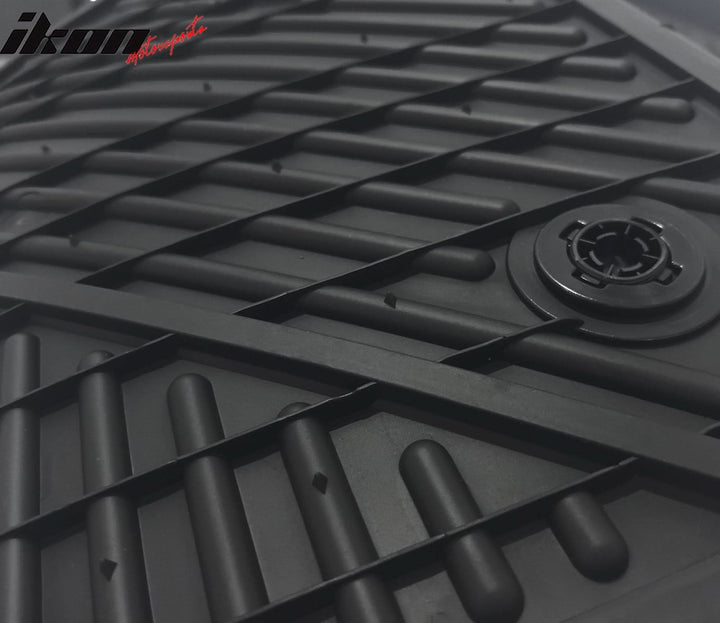 2020-2024 Tesla Model Y 3D Floor Mats Liner Black& Gray TPE Injection