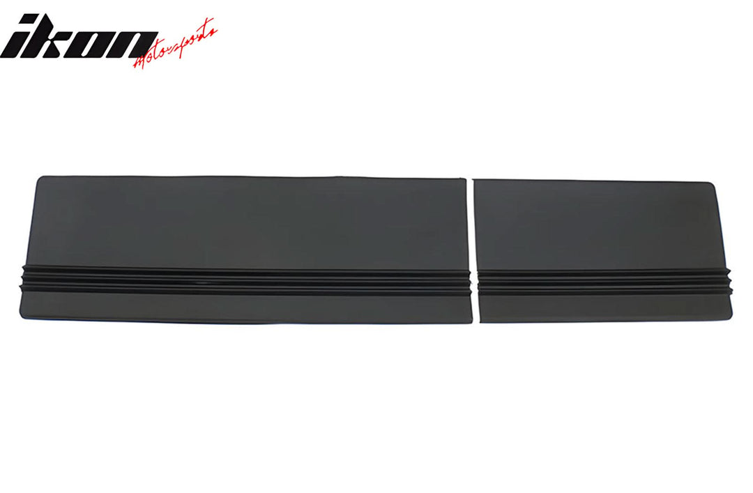2021-2025 Ford Bronco 4Dr Black TPE Rear Seat Protector Backrest Cover