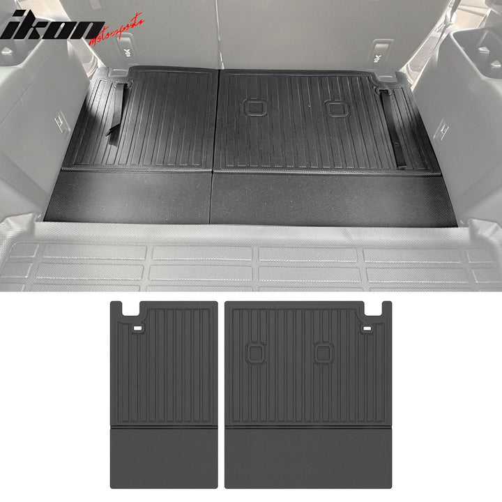 2019-2024 Toyota RAV4 All Models 2PCS Backrest Mats Liner Black TPE