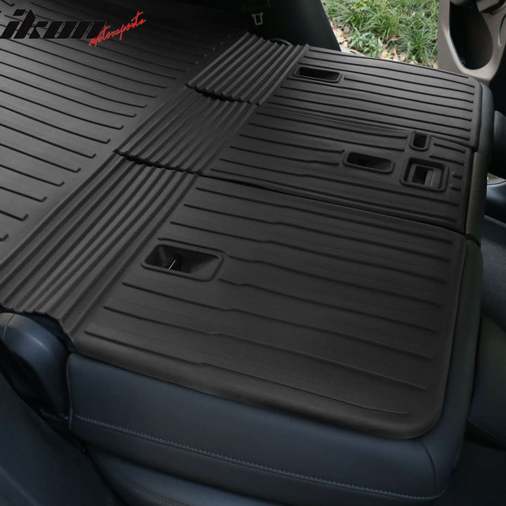 2020-2023 Tesla Model Y Back Seat Cover W/ Trunk Mats Cargo Liner TPE