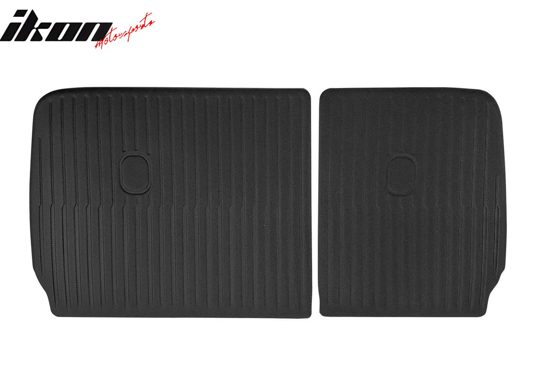 2022-2024 Hyundai Ioniq 5 2PCS All Weather Backrest Mats Black XPE