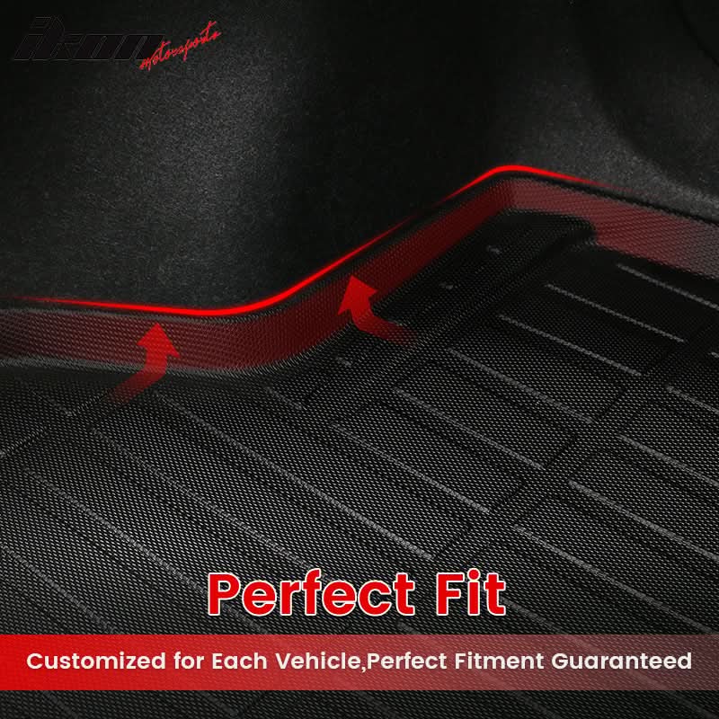 2022-2025 Subaru WRX All Weather 3D Floor Mats Carpets+ Trunk Mat TPE