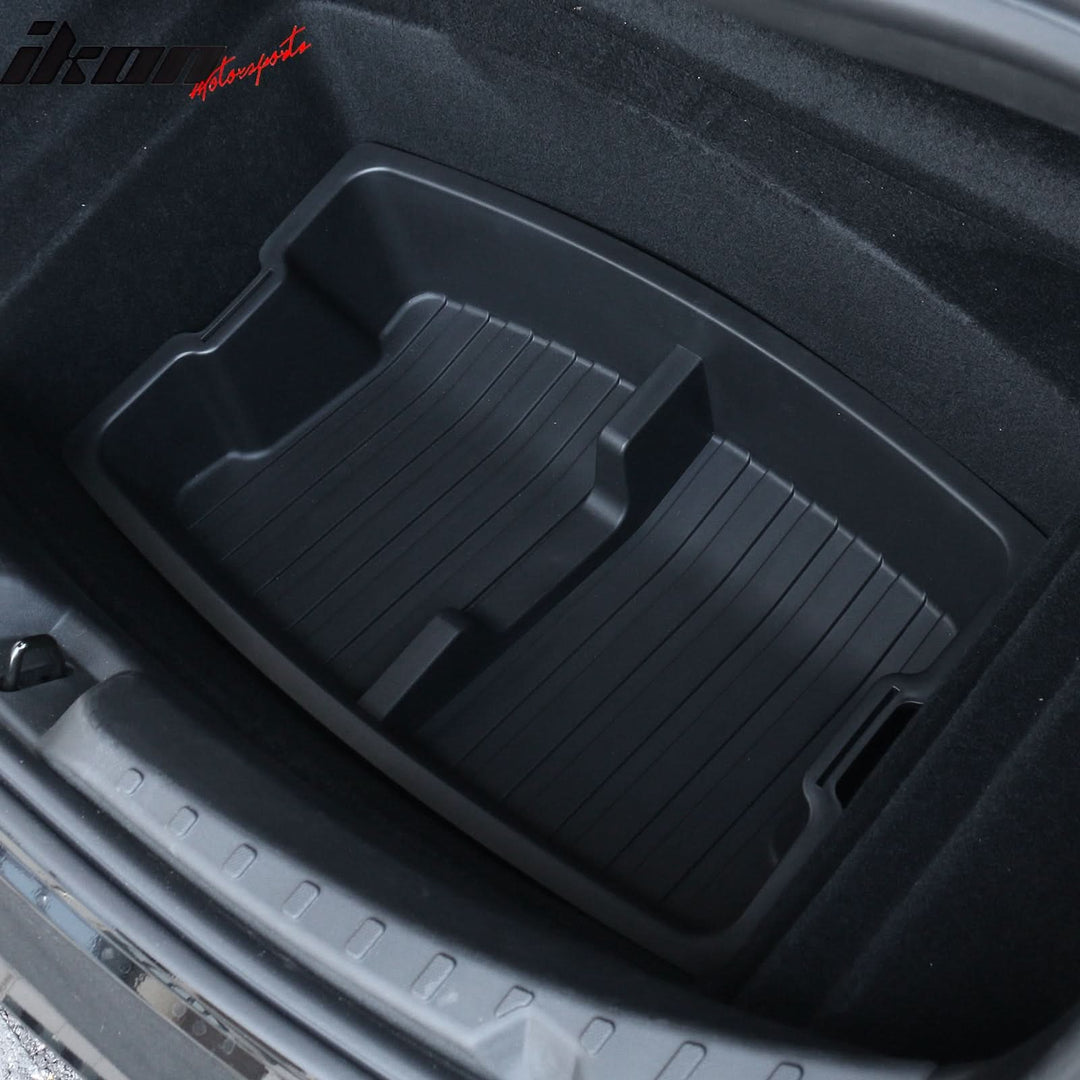 2024-2025 Tesla Model 3 Rear Trunk Lower Storage Bins Organizer Box PP