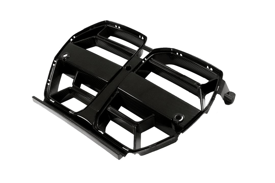 BMW 3 Series M3 G80 M4 G82 CSL Style Carbon Fiber Front Grille (2021 - 2023)