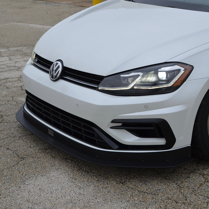 Chassis mounted splitter with air dam - MK7.5 Golf R 2018-2020 V2