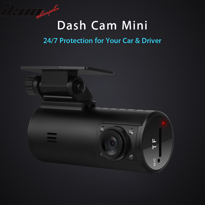 Dash Cam Mini A110 720P 120Â°Car Video Recorder Night Vision G-Sensor