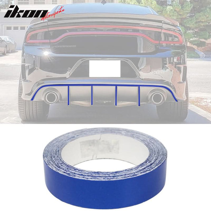 3M Reflective Stickers Vinyl Pinstripe Safety Warning Tape 1.5CM x 5M
