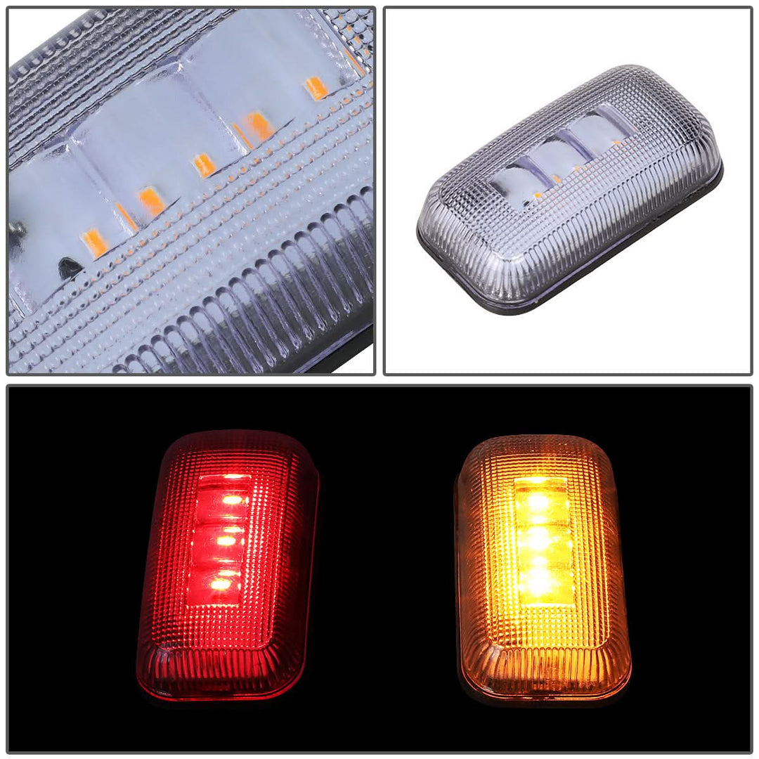 15-19 Chevrolet Silverado 2500HD 3500HD Dually Fender Light Kit Clear