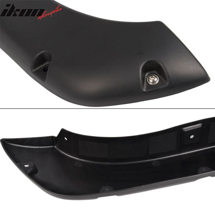 1999-2007 Chevy Silverado GMC Sierra Pocket Rivet Black Fender Flares