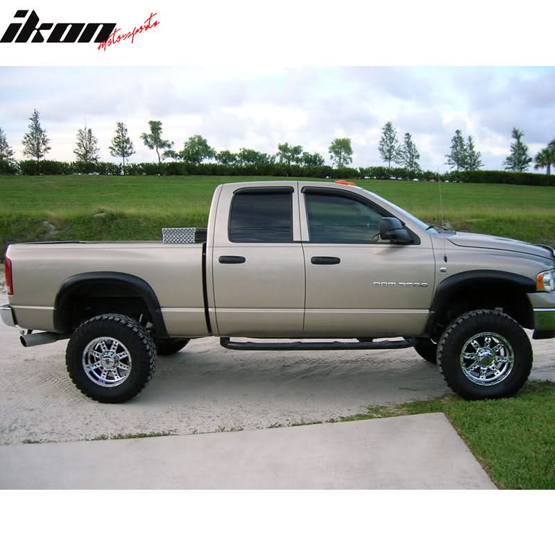 2002-2009 Dodge Ram OEM Style Matte Black Fender Flares PP 6 FT