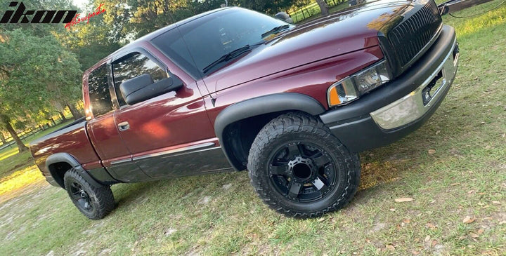 1994-2001 Dodge Ram Textured Black Fender Flares PP