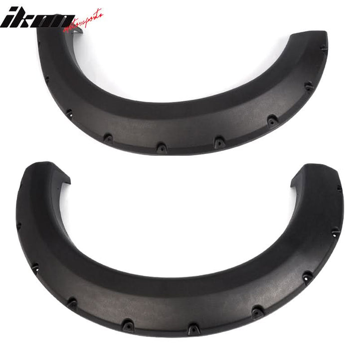 2004-2008 Ford F-150 Pocket Rivet Style 4PCS Fender Flares PP Textured