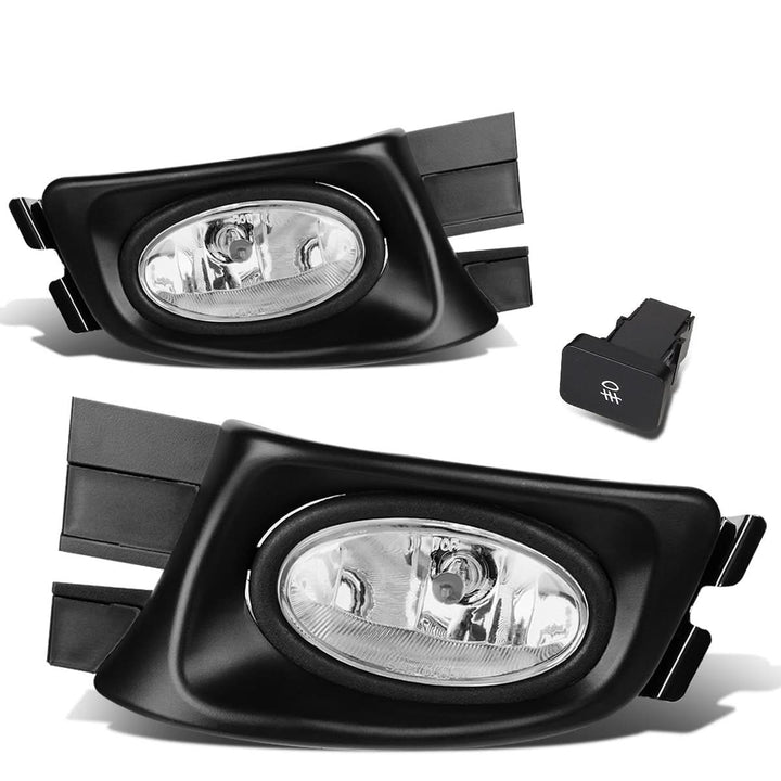 2003-2005 Honda Accord 4-Door Fog Lights with Switch - Clear H11