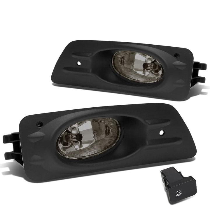 06-07 Honda Accord 4-Dr Fog Lights w/ Switch H11 Bulb Smoke