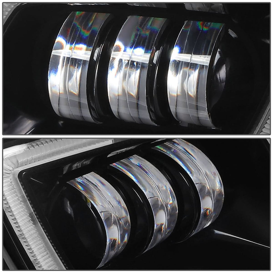 2008-2017 Freightliner Cascadia Black Fog Lights