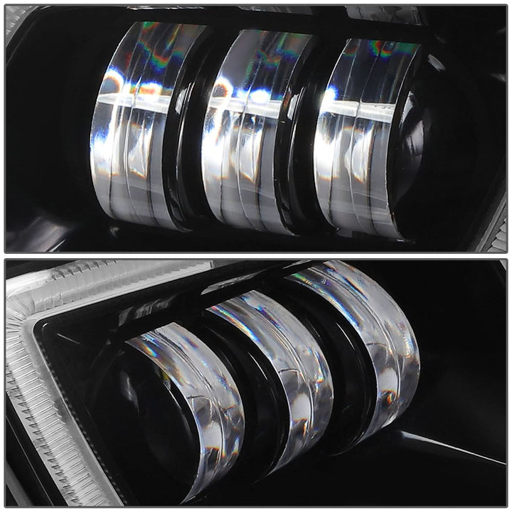 2008-2017 Freightliner Cascadia Black Fog Lights