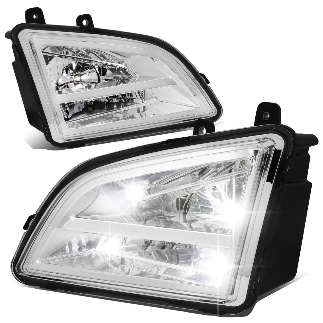 2018-2022 Volvo VNL Full LED Chrome Fog Lights