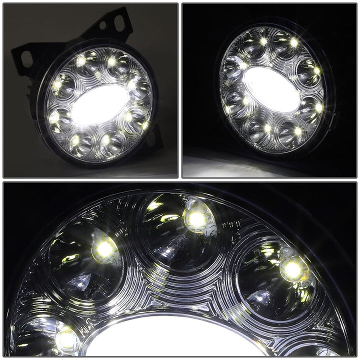 08-20 Kenworth T660 / Peterbilt 579 587 Projector Full LED Fog Lights
