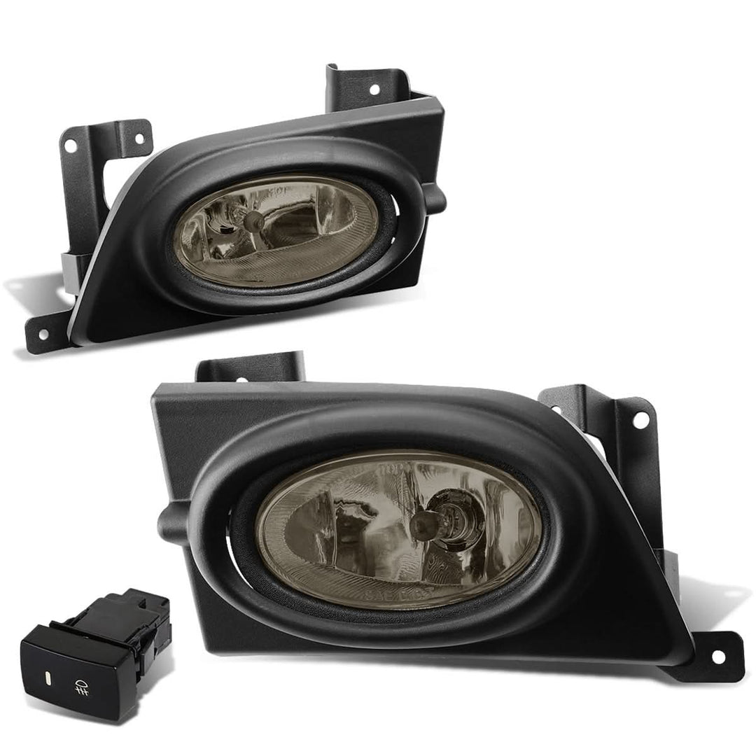 06-08 Honda Civic 4-Door Fog Lights w/ Switch H11 Bulb Smoke