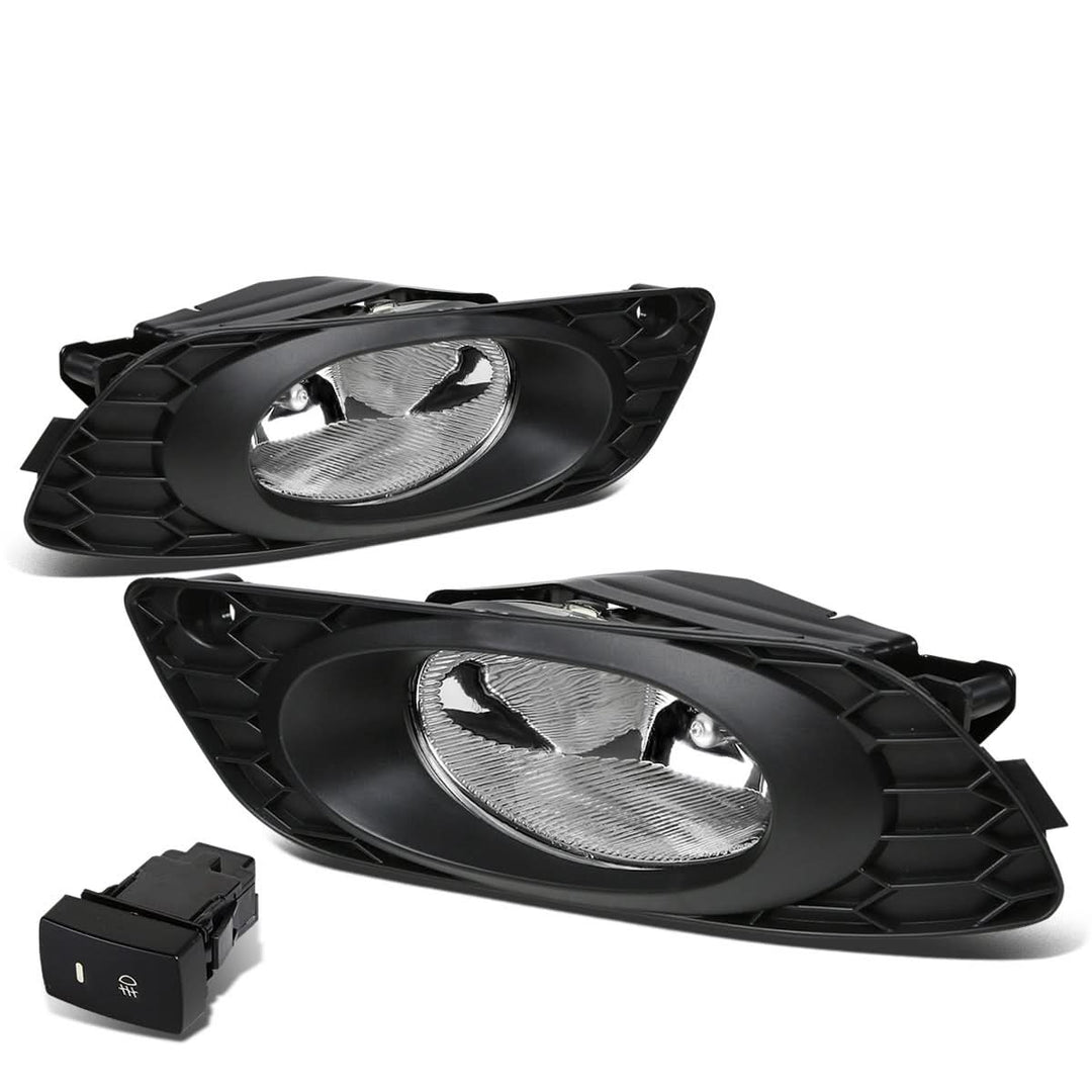 2012 Honda Civic 4-Door Fog Lights w/ Switch H11 Bulb Clear
