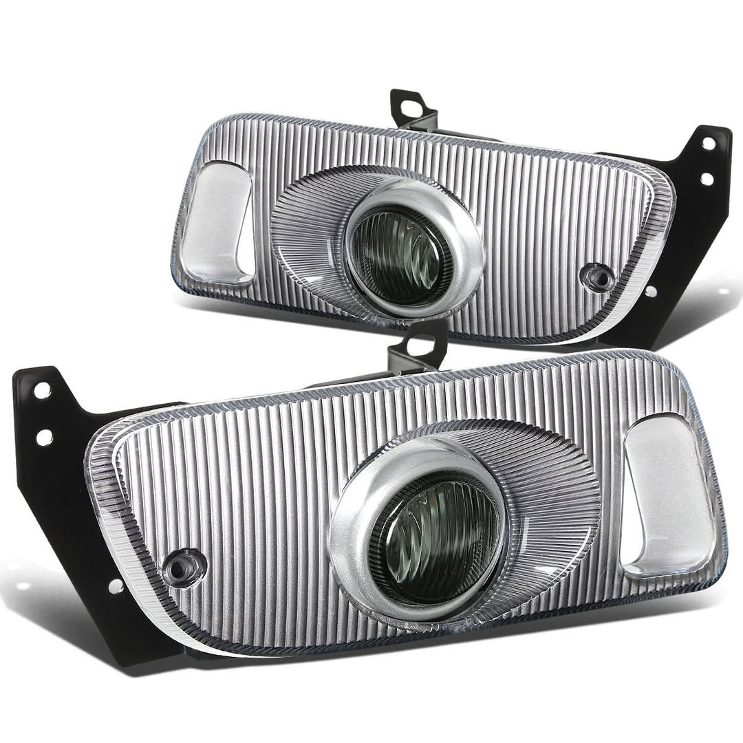 92-95 Honda Civic Fog Lights w/ Switch & H3 Bulb - Smoke