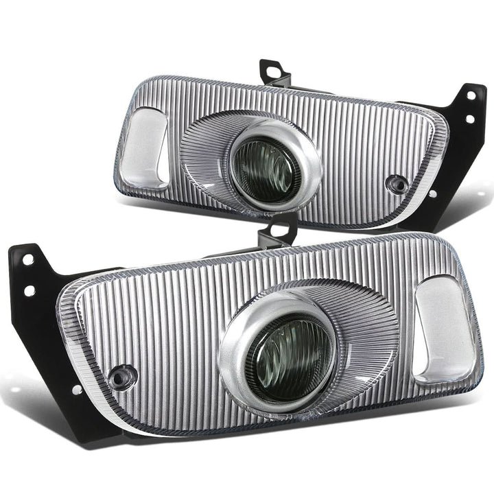 92-95 Honda Civic Fog Lights w/ Switch & H3 Bulb - Smoke