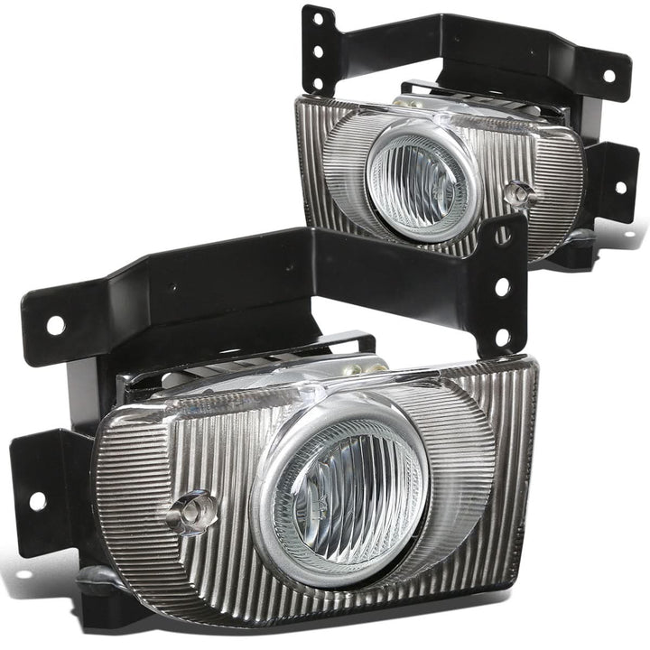 92-95 Honda Civic 4-Door Fog Lights w/ Switch & H3 Bulb - Clear