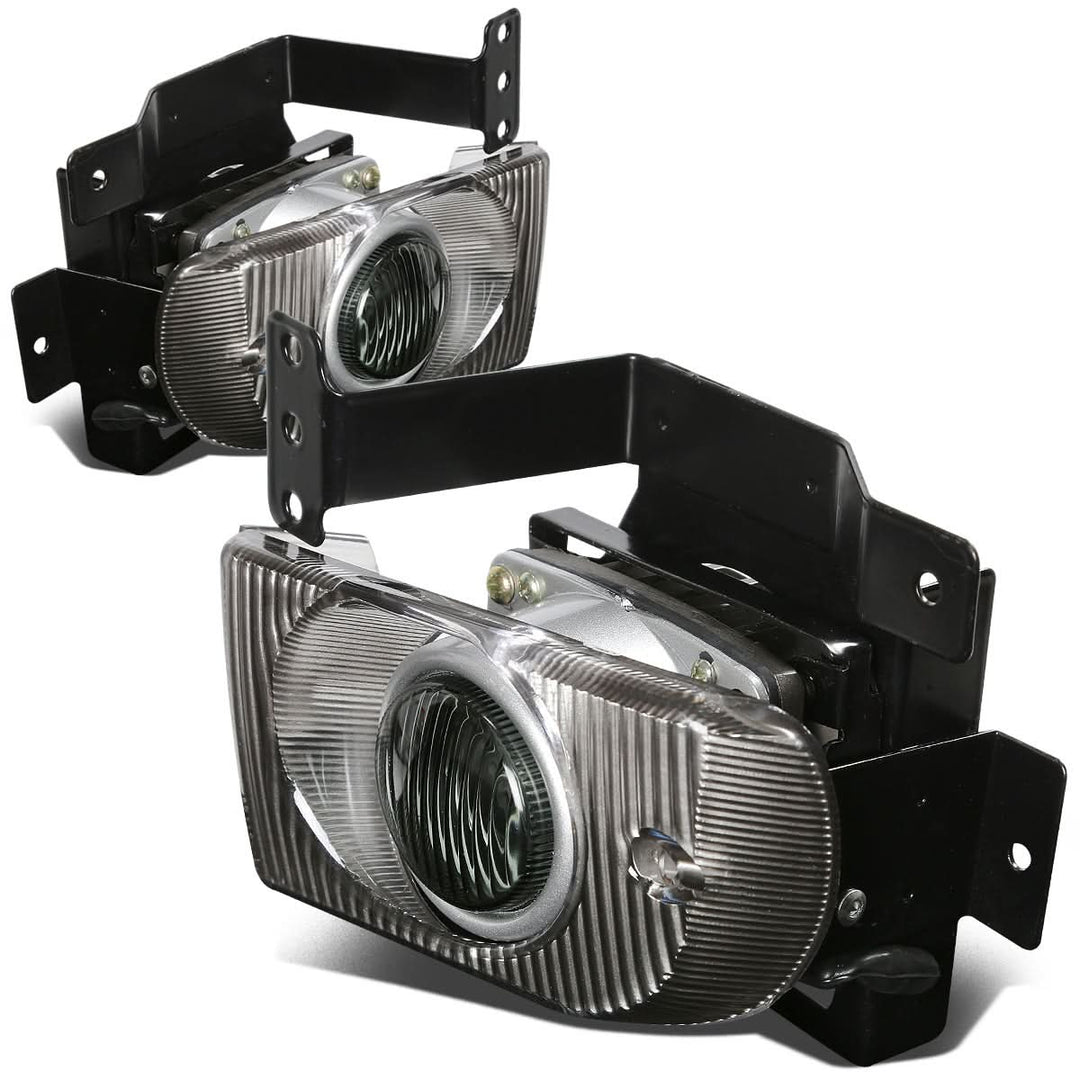 92-95 Honda Civic 4-Door Fog Lights with Switch - Smoke