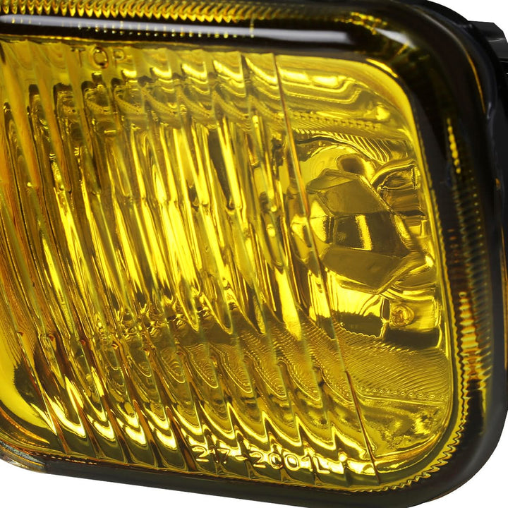 96-98 Honda Civic Fog Lights w/ Switch & H3 Bulb - Amber