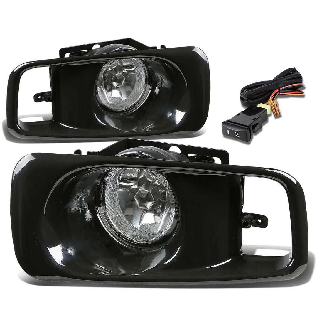 99-00 Honda Civic Fog Lights with Switch & H2 Bulb - Clear