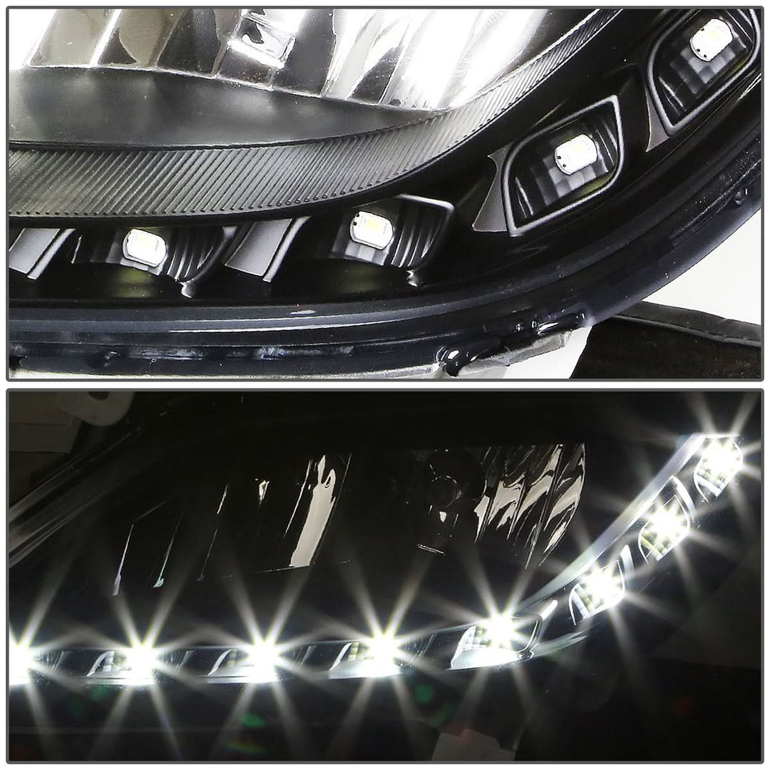 12-16 Hyundai Veloster LED DRL Fog Lights w/ Switch & 881 Bulb