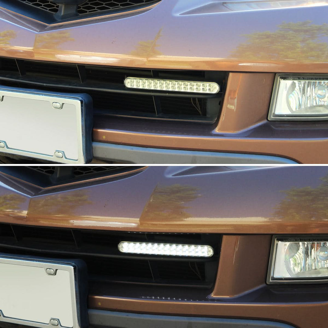 Universal 16 LED DRL Clear Fog Lights