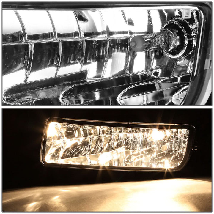 03-06 Ford Expedition Fog Lights H10 Bulb Clear Lens 4-Door