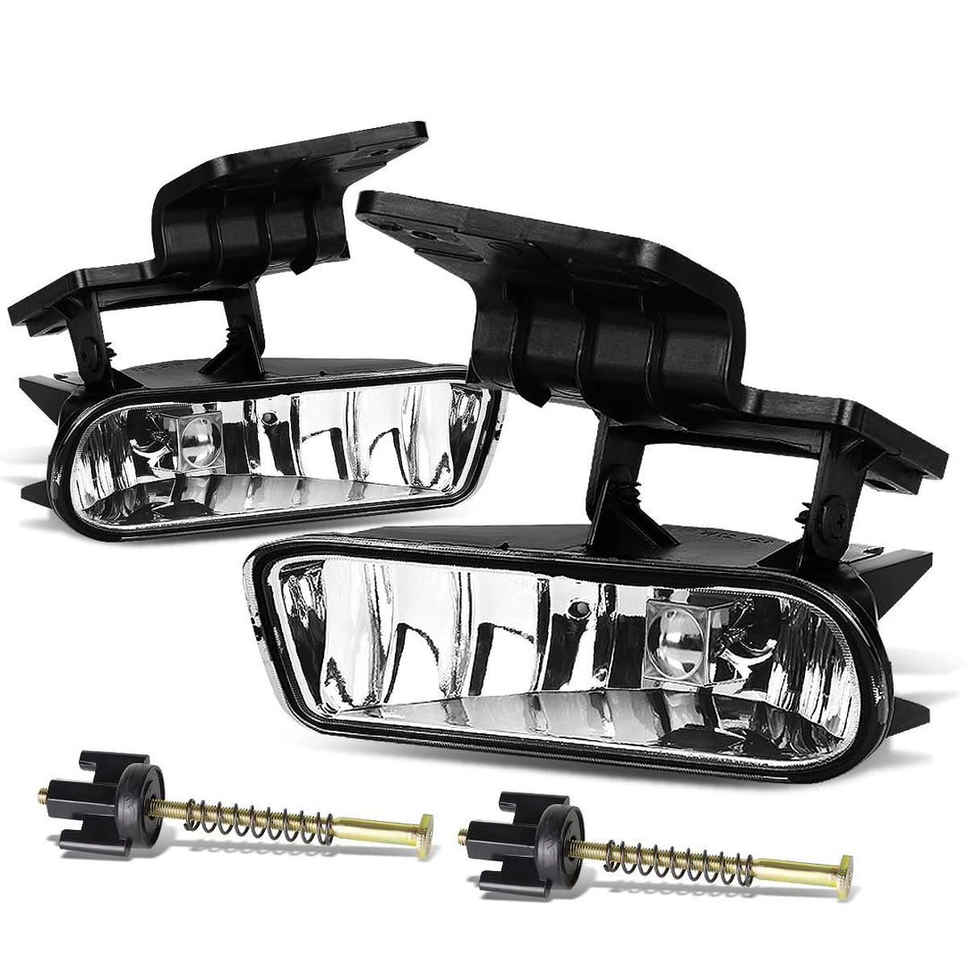 99-06 Chevrolet Silverado Suburban Tahoe Clear Fog Lights w/ Switch