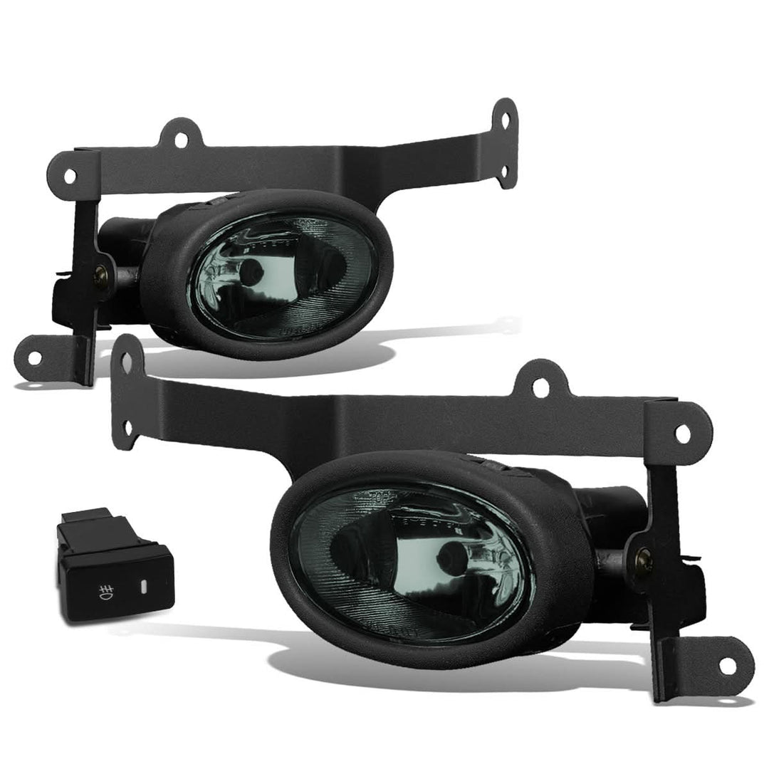 06-08 Honda Civic 2-Door Fog Lights w/ Switch H11 Bulb Smoke