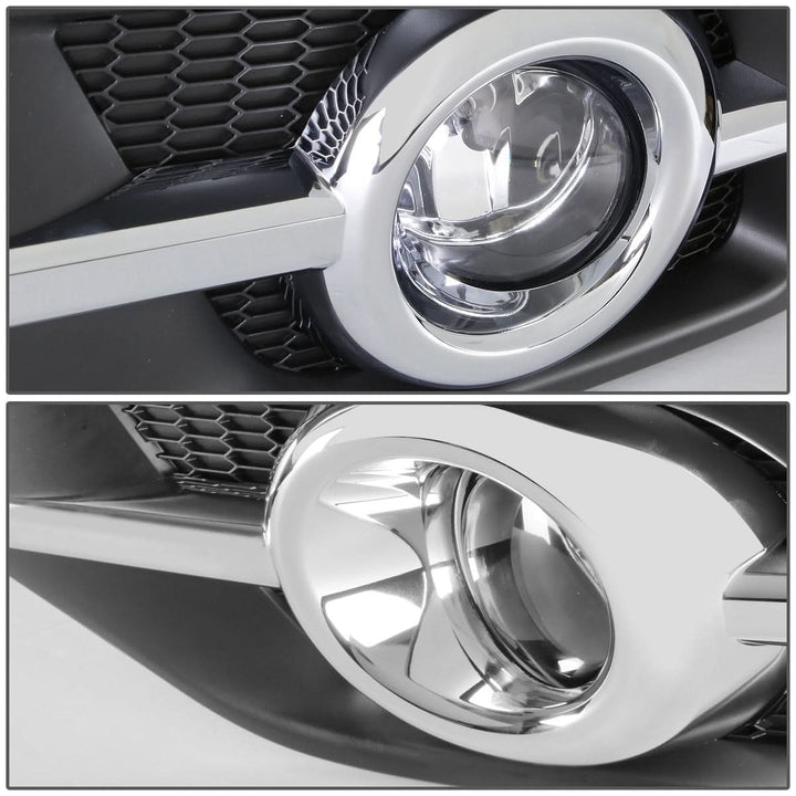 2012-2014 Honda CRV Fog Lights w/ Chrome Trim & Switch