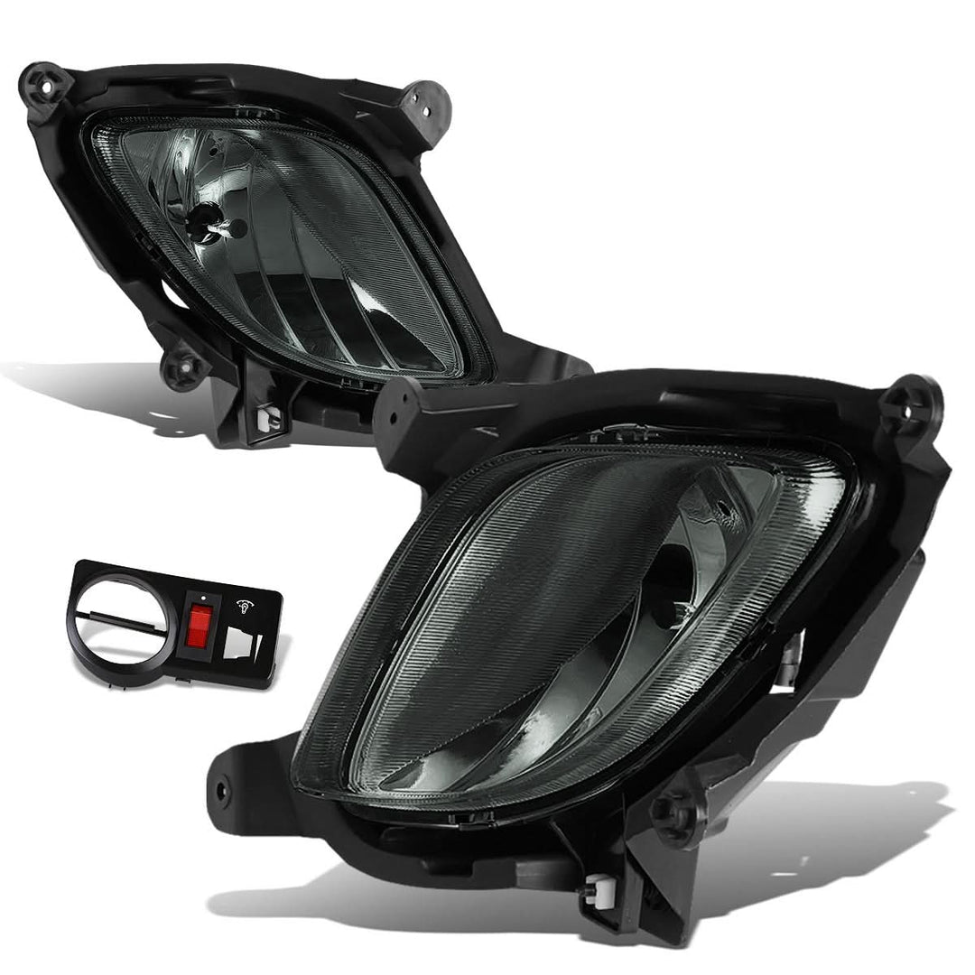 2010-2012 Hyundai Genesis Coupe Fog Lights w/Switch - Smoke
