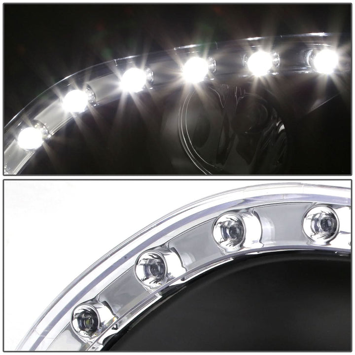 2010-2011 Toyota Camry LED DRL Fog Lights with Switch Clear