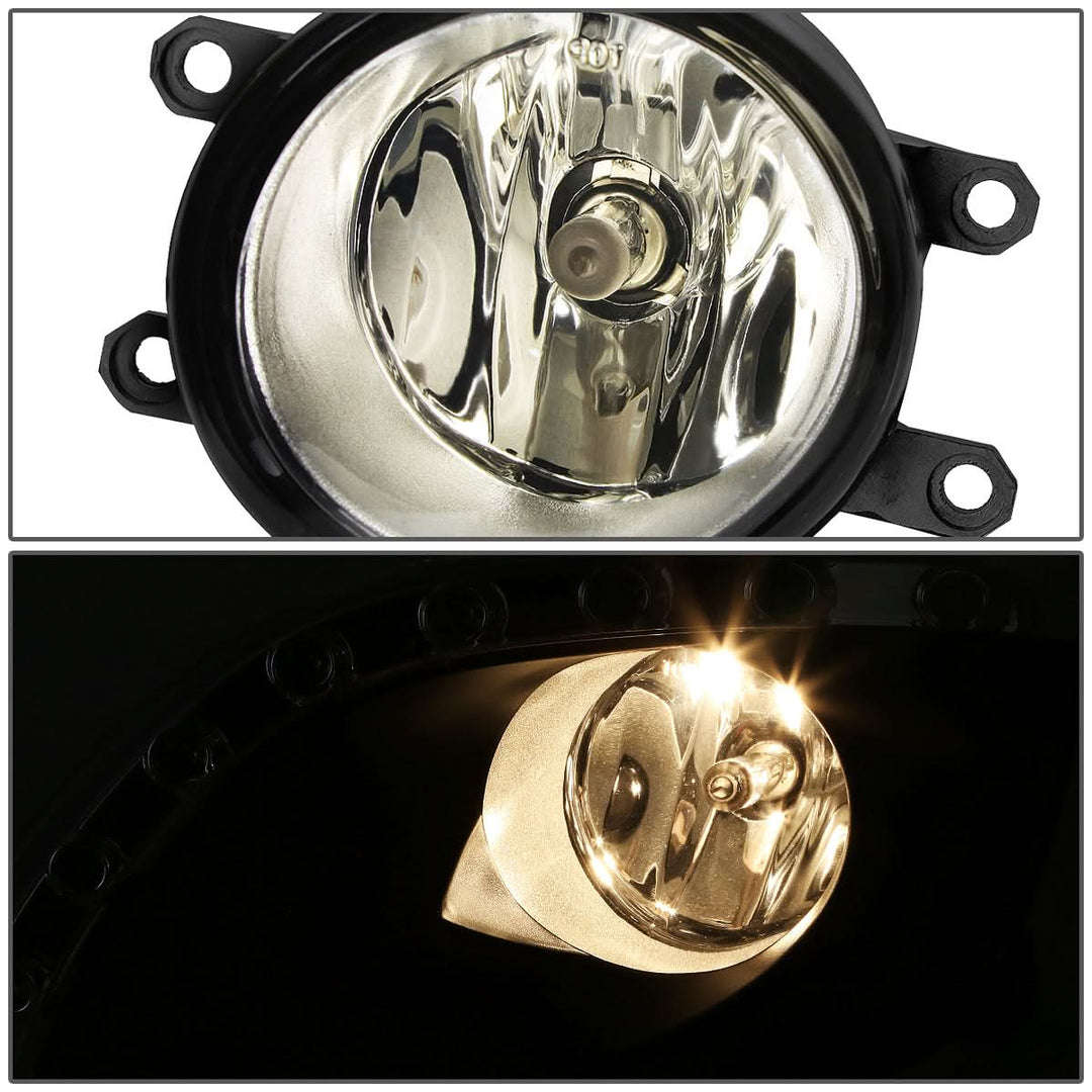 2010-2011 Toyota Camry LED DRL Fog Lights with Switch - Smoke