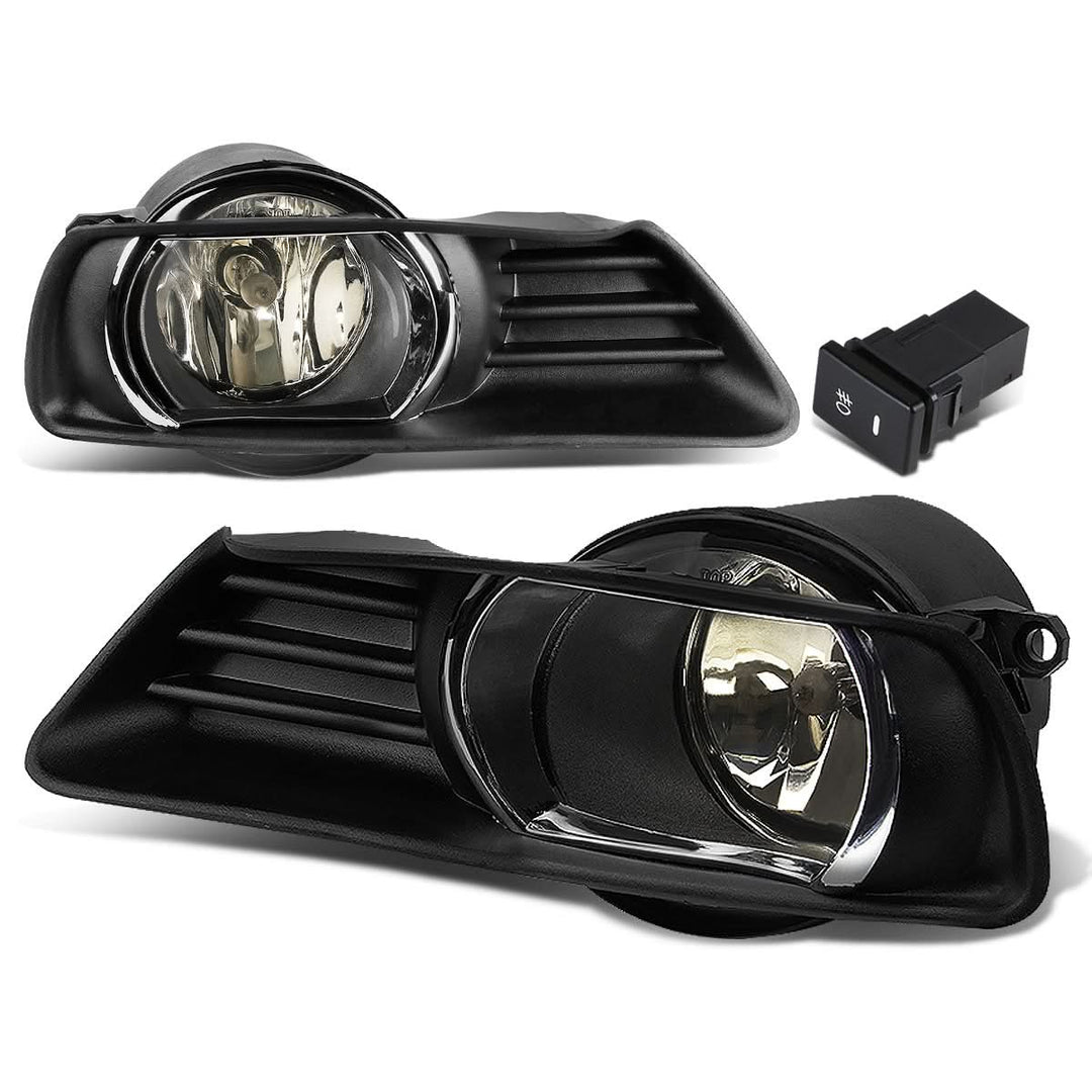 07-09 Toyota Camry Fog Lights w/ Switch H11 Bulb Smoke