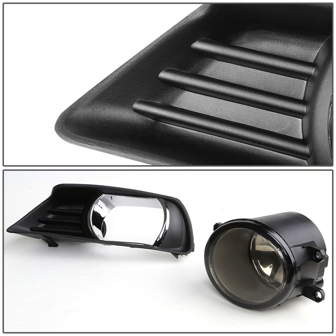07-09 Toyota Camry Fog Lights w/ Switch H11 Bulb Smoke