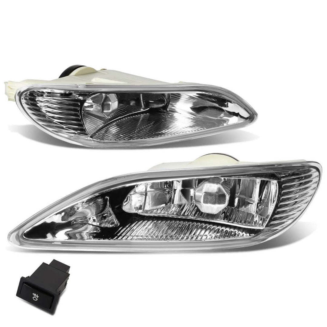02-08 Toyota Camry Solara Corolla Fog Lights w/ Switch Clear