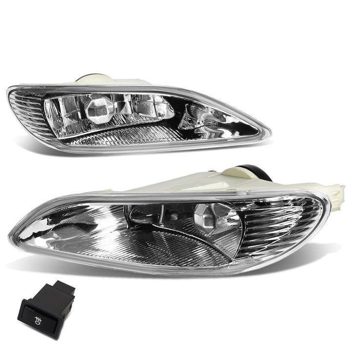 02-08 Toyota Camry Solara Corolla Fog Lights w/ Switch Clear