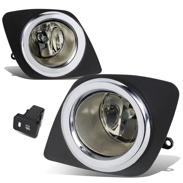 2009-2012 Toyota RAV4 Fog Lights w/ Switch & H11 Bulb - Smoke