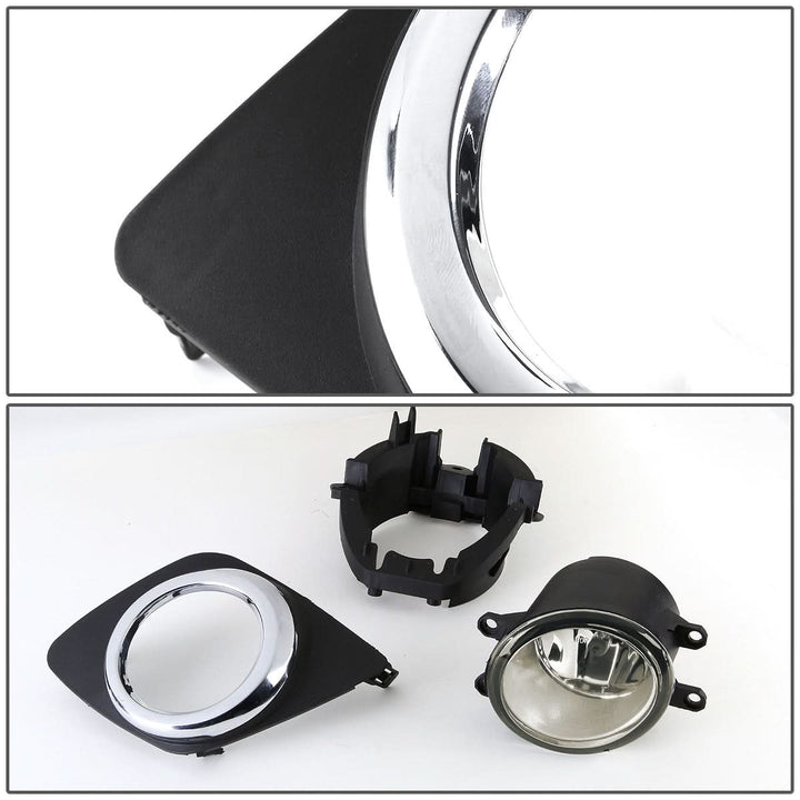 2009-2012 Toyota RAV4 Fog Lights w/ Switch & H11 Bulb - Smoke