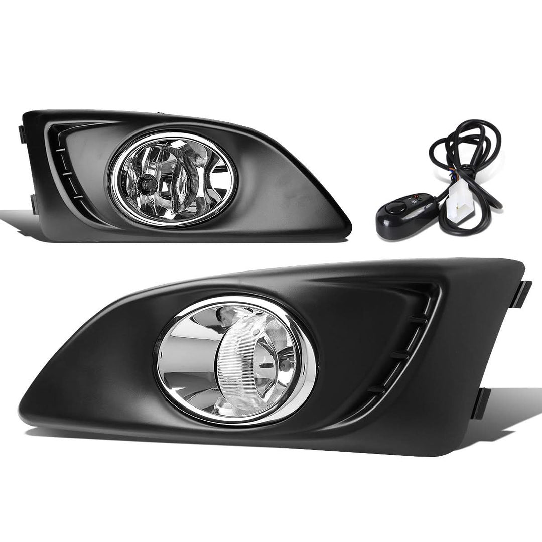 11-15 Chevrolet Sonic / 12-15 Aveo Fog Lights w/ Switch Clear H8