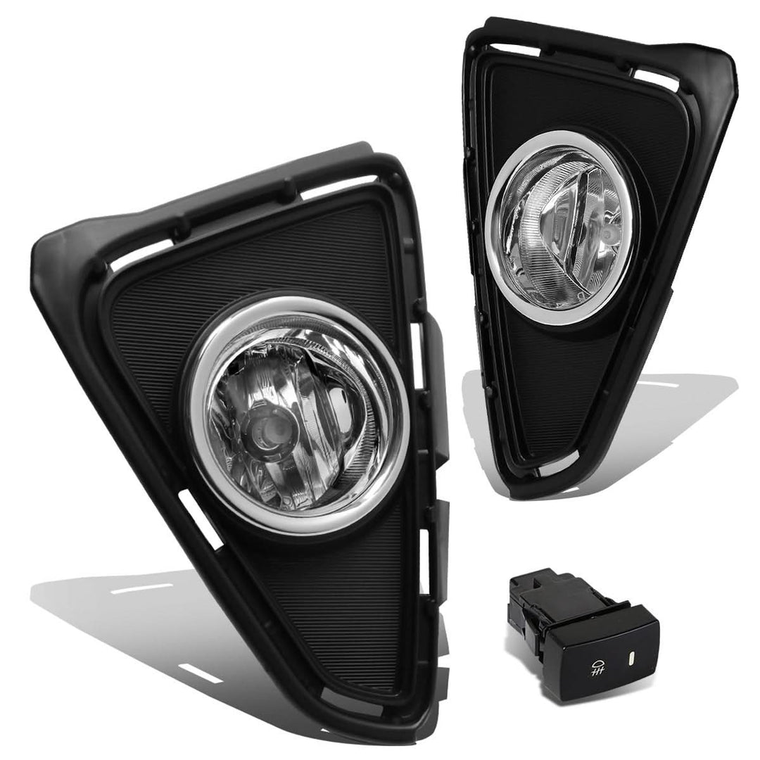 2016 Toyota RAV4 Fog Lights w/ Switch & H16 Bulb - Clear