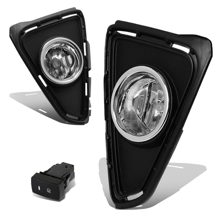 2016 Toyota RAV4 Fog Lights w/ Switch & H16 Bulb - Clear