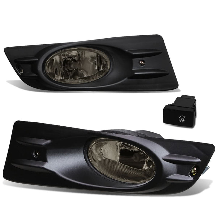 06-07 Honda Accord Coupe Fog Lights with Switch & Bezel - Smoke