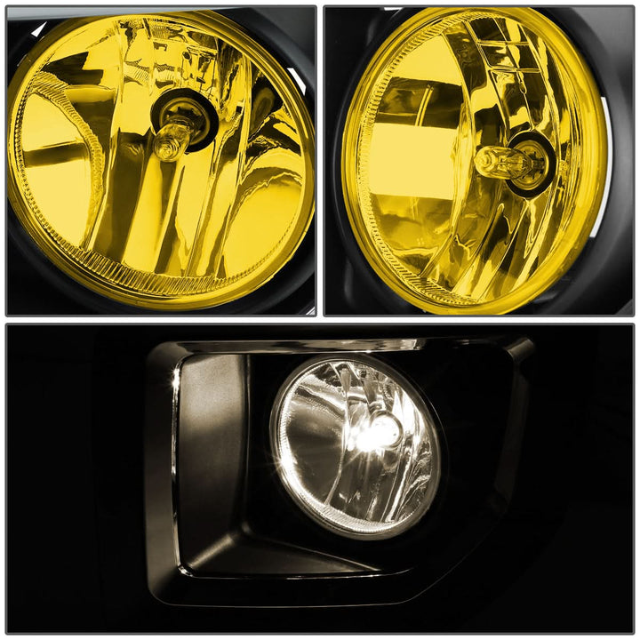 15-16 GMC Sierra 2500HD 3500HD Fog Lights with Switch & Bezel